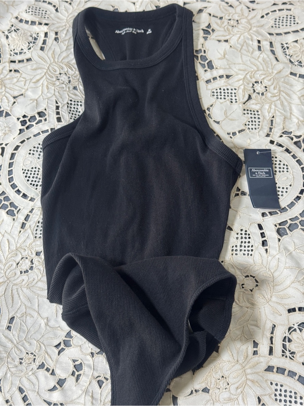 Abercrombie & Fitch NWT Black Bodysuit Size Medium.